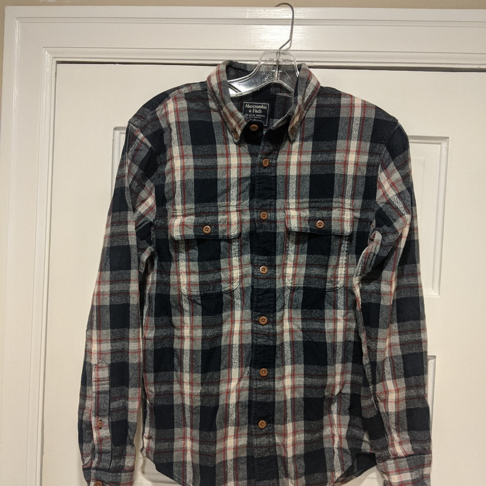 Men's flannel Mwsiym